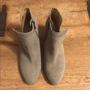 Super cute Lucky Brand Gray Ankle Boots - only worn a couple of times.